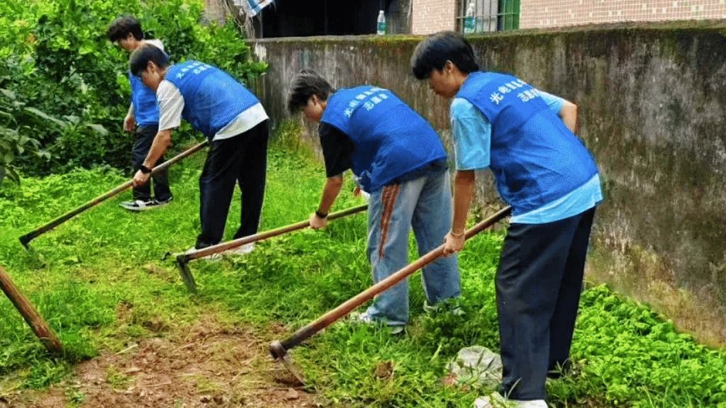 彩神8访问入口“百千万工程”青年突击